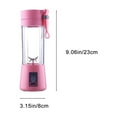thumbnail image 2 of MERILER Portable Household Small Wireless Charging USB Mini Cup Electric Student Juicer (1x Juicing Cup), 2 of 7
