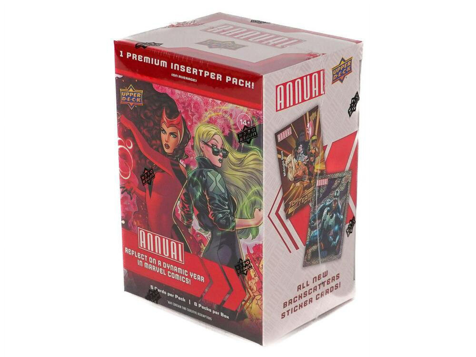 UPPER D·E·C·K MARVEL ANNUAL　新品未開封5パック 2022-23 Upper Deck Marvel Annual Blaster Box - Walmart.com