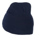 thumbnail image 2 of Corgi Dog Embroidered Knitted Short Beanie - Navy OSFM, 2 of 5