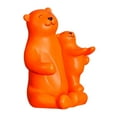 thumbnail image 3 of GUOOL Creative Bear Storage Rack Statue Animal Champagne Holder Decorative Sculpture Orange, 3 of 9