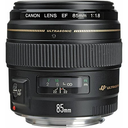 Canon EF 85mm f/1.8 USM Medium Telephoto Lens for Canon SLR Cameras -