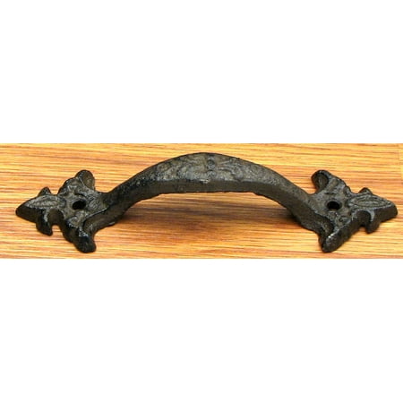 

Fleur De Lis Gate Handle Set/6