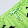 thumbnail image 6 of JIAHONG Mens Swim Trunks Hawaiian Bathing Mesh Lining Suit Swimsuits Beach Shorts with Pockets , Light Green, 6 of 8