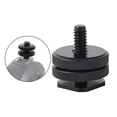 thumbnail image 3 of 1/4 Inch Tripod Mount Screw To Flash Camera Hot Shoe Adapter for DSLR Camera, 3 of 6