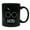 Black, variant on Glasses and Lightning Bolt Nerd Book Nerdy 12 oz Ceramic Coffee Mug