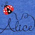 thumbnail image 2 of CafePress - Ladybug Alice - Cute Infant Baby Football Bodysuit, 2 of 3