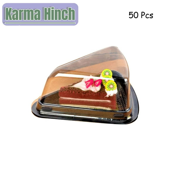 Individual Pie Slice Containers