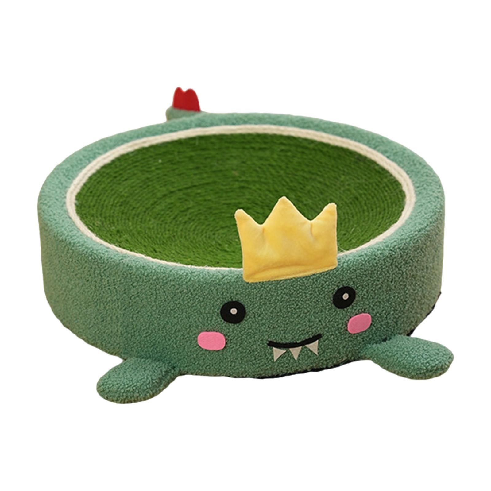 Cama Rascador Para Gatos Con Forma De Fresa - Sisal Para Rascar Y Base Suave Para Dormir - Para Gatitos Y Perros Pequeños