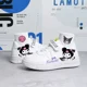 thumbnail image 1 of Sanrioed-Zapatillas deportivas con estampado de dibujos animados para niños, zapatos de grillo blancos, Cinnamoroll Kuromi Kawaii, tenis al aire libre, 1 of 5