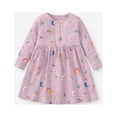 thumbnail image 6 of Esaierr Kids Toddler Spring Fall Dresses for Girls,Baby Girls Long Sleeve Cartoon Floral Dress Pullover Dresses Casual Princess Dress for 2-7T, 6 of 7