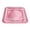 Pink, variant on Square Inflatable Serving Tray for Pool Party, 60x60cm,Floating Drink Cooler Bar for Drinks, Fruits & Appetizers, Summer Outdoor Party Accessories