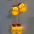 thumbnail image 2 of HUGFEGWE LED Christmas New Coloured Lights Green elf String Lights Holiday Decoration Battery String Lights Party Bar Birthday Banquet Indoor Outdoor Courtyard Decoration (1.5 Meters) UA824-4174, 2 of 4