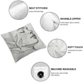 thumbnail image 4 of Jiayy 2pcs Minimalist Abstract Line Art,Woman Painting Minimalist Art,Decorative Pillow Case for Sofa Bedroom Home Decor Throw Pillow Cover, 4 of 6