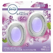 Febreze Small Spaces Air Freshener, Lilac and Violet, 2 Count