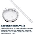 thumbnail image 4 of YETI Rambler 42 oz Straw Mug, Vacuum Insulated, Stainless Steel, Tropical Pink, 4 of 7
