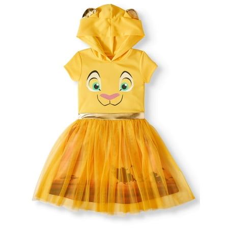 Nala Lion King Cosplay Dress With Hood (Little Girls & Big Girls)