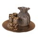 thumbnail image 1 of 6Pcs-Set Metal Goblet Blessing Bag Fgon coración para hogar vintage Dispensador Durable Hermoso Clásico Elegante Bronce perfecl Copa de vino, 1 of 8