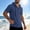 Navy, variant on Maean Men Hooded Top Short Sleeve Drawstring Casual Lightweight Hoodies Sweatshirt with Pocket
