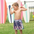 thumbnail image 4 of FORMRS Boys Swim Trunks Quick Dry Mesh Liner Boardshorts Sizes XS-XL, Astronaut Pattern, 4 of 7