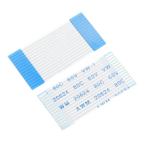 Flexible Flat Cable, 30mm 1mm Pitch 14 Pins FPC FFC Flexible Ribbon Cable 10Pcs