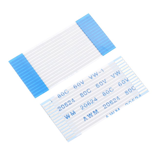 Flexible Flat Cable, 30mm 1mm Pitch 14 Pins FPC FFC Flexible Ribbon Cable 10Pcs