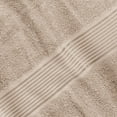 thumbnail image 2 of MALLONI HOME 100% Premium Cotton 2 Pack Oversized Bath Towel Set 28x55 inches, Large Bath Towels, Ultra Absorbant Compact Quickdry & Lightweight Towel, Ideal for Gym Travel Camp Pool - Tan, 2 of 7