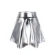 thumbnail image 3 of Mujeres Alta Cintura Elástica Falda de Color Sólido Verano Casual para la Fiesta de Playa Diaria, Cómoda Tela de Poliéster, Ajuste Estándar, 3 of 5