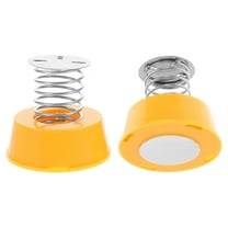 unbranded 2pcs Car Dashboard Bobblehead With Spring Base - Shaking Head Ornaments For Car Decoration And Fun Interior Accessories