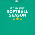 thumbnail image 4 of Inktastic It's My First Softball Season Boys or Girls Baby T-Shirt, 4 of 5