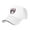 White, variant on Usa Weightlifting Casual Sandwich Baseball Cap Adjustable For Men For Women