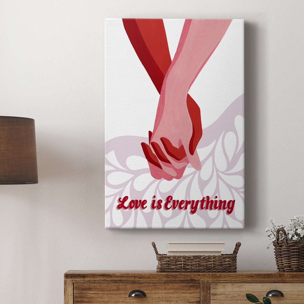 Groovy Love I Premium Gallery Wrapped Canvas - Ready to Hang