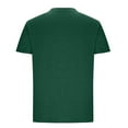 thumbnail image 4 of Gymvis Mens Shirts,T Shirts for Men,Business Short Sleeve Gym,Green, 4 of 5