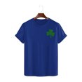 thumbnail image 3 of AherBiu Hauts de la Saint-Patrick pour Femmes Manches Courtes Imprimés Décontractés Basiques, 3 of 7