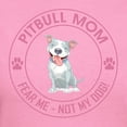thumbnail image 3 of CafePress - PITBULL MOM Women's Dark T Shirt - Women's Traditional Fit Dark T-Shirt, 3 of 4
