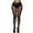 Black, variant on Women Fishnet Stockings Sheer Transparent Pantyhose Hosiery Thigh High Socks Red One Size