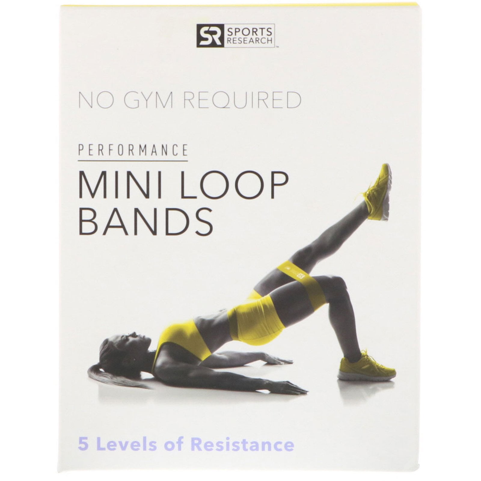 Sports Research Mini Loop Bands, 5 Loop Bands