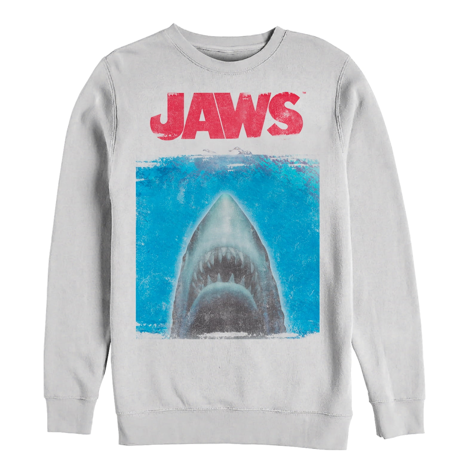 Jaws Floral Shark Adult T Shirt Great Classic Movie