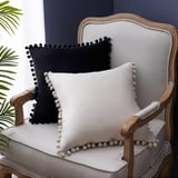 Topfinel Square Solid color Throw Pillow Cover, Decorative Throw Pillow ...