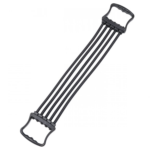 BESTSKY Adjustable Spring Exerciser Resistance Bands for Working Out Workout Fitness Man Black