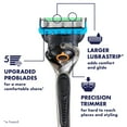 thumbnail image 2 of Gillette Men's Razor Blade Refills, 6 Pro-Glide Power & 2 Pro-Glide Shield Cartridges, 8 Count, 2 of 8