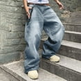 thumbnail image 2 of Paguaki Jeans Men Mens Performance Series Extreme Motion Regular Fit Bootcut Jean Light Blue,L, 2 of 7