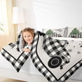 thumbnail image 4 of Homewish Retro Farmhouse Truck Queen Comforter Set for Kids, Green Xmas Tree Bedding Sets, Merry Christmas Reversible Bedding Comforter Set, Super Cozy Room Decor, 3-Piece, 4 of 8