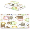 thumbnail image 2 of Dreamtimes Donut Sloth Towel Set of 3, Highly Absorbent Soft Towels with Bath Towel, Hand Towel and Washcloth for Bathroom Hotel Gym Spa, 2 of 7