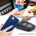 thumbnail image 6 of Compatible with iPhone 16e Case, with PU Leather Credit Card Holder Magnetic Back Stand Cell Accessories Flip Purse Slim Design Phone Cover for iPhone 16e Women Men, Darkblue, 6 of 11