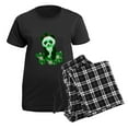 thumbnail image 5 of CafePress - St. Patrick's Day Green Pand Women's Dark Pajamas - Women's Short Sleeve Print T-Shirt and Pants Dark Cotton Pajama Set, 5 of 7