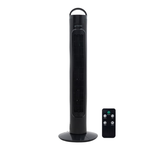 Ventilador de torre Voltio 34 pulgadas con control Remoto negro
