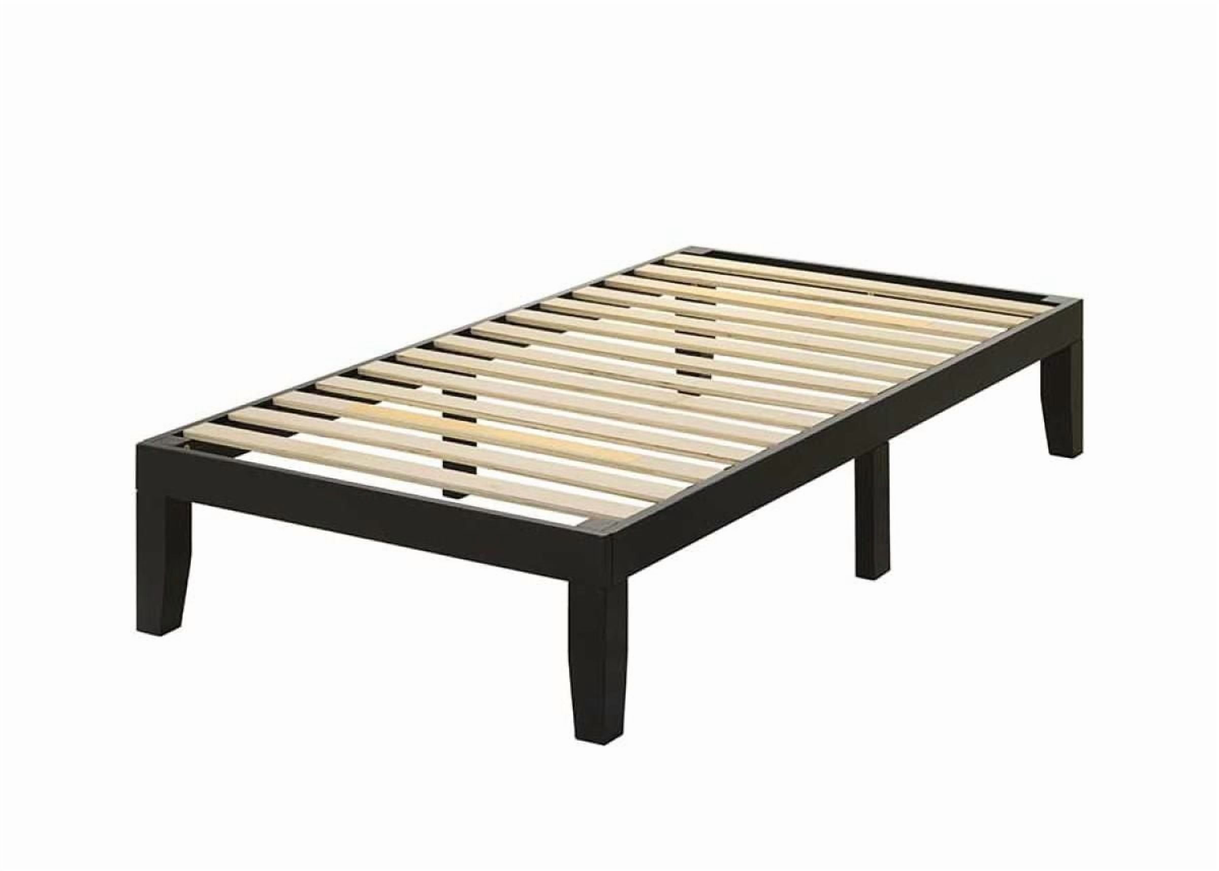 Jackson Twin Platform Bed Frame, Black