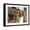 Black Frame, variant on Art.com French Quarter Rain Stretched Canvas Print Wall Art by Diane Millsap, 16" x 12"