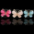 thumbnail image 4 of Juego de 3 lindos clips de mariposa para automóvil, lindo difusor de salida de aire acondicionado para automóvil con mariposa, lindos accesorios de ventilación para automóviles, interiores de automóvi, 4 of 5