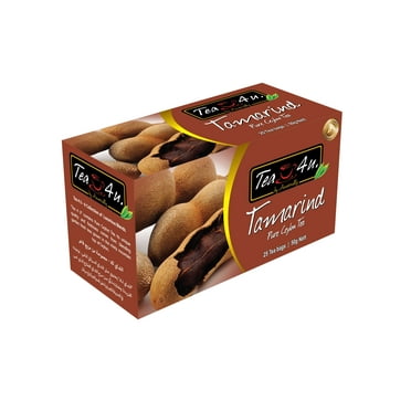 Tea4U Tamarind Black Tea Bags - Original Ceylon Tea - 25 Teabags - 50 Grams Net